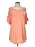 Zenana Orange Short Sleeve Top Size L - photo 1
