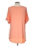 Zenana Orange Short Sleeve Top Size L - photo 2