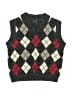 Class Club 100% Acrylic Argyle Black Sweater Vest Size 5 - photo 1