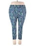 Brisas Paisley Blue Active Pants Size 2X - photo 1