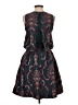 BHLDN 100% Polyester Paisley Teal Cocktail Dress Size 4 - photo 2