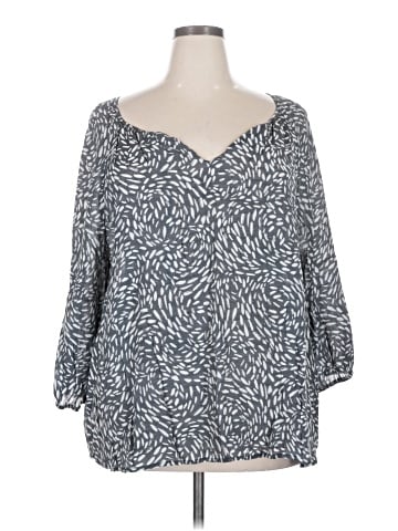 Fred David 3/4 Sleeve Blouse (view 1)