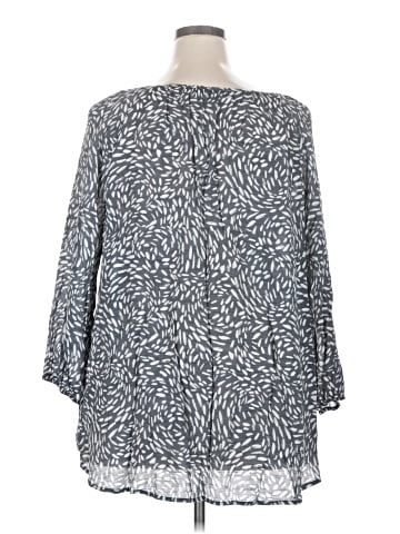 Fred David 3/4 Sleeve Blouse (view 2)