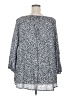 Fred David Blue 3/4 Sleeve Blouse Size 2X - photo 2