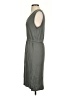 Splendid Solid Gray Casual Dress Size S - photo 5