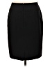 Halogen Solid Black Formal Skirt Size 2 Petite - photo 2