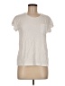 Max Studio Ivory Short Sleeve Top Size M - photo 1