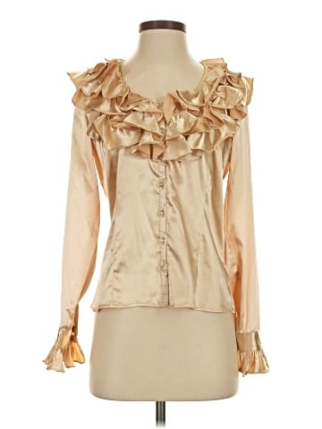 M by Marc Bouwer Long Sleeve Blouse (view 1)