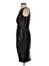 Anne Klein Metallic Black Cocktail Dress Size 4 - photo 5
