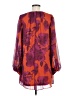 Hutch 100% Polyester Print Purple Casual Dress Size M - photo 2
