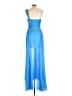 Alyce 100% Polyester Blue Cocktail Dress Size 10 - photo 2
