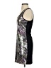 As U Wish 100% Polyester Metallic Silver Cocktail Dress Size S - photo 5