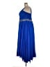 Assorted Brands 100% Polyester Blue Cocktail Dress Size 24 - photo 5