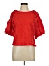 DKNY Red Short Sleeve Top Size L - photo 1