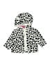 The Children's Place 100% Polyester Animal Print White Coat Size 0-3 mo - photo 1