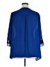 Catherines 100% Polyester Blue 3/4 Sleeve Blouse Size 1X - photo 2