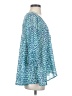 Material Girl 100% Polyester Teal 3/4 Sleeve Blouse Size S - photo 4