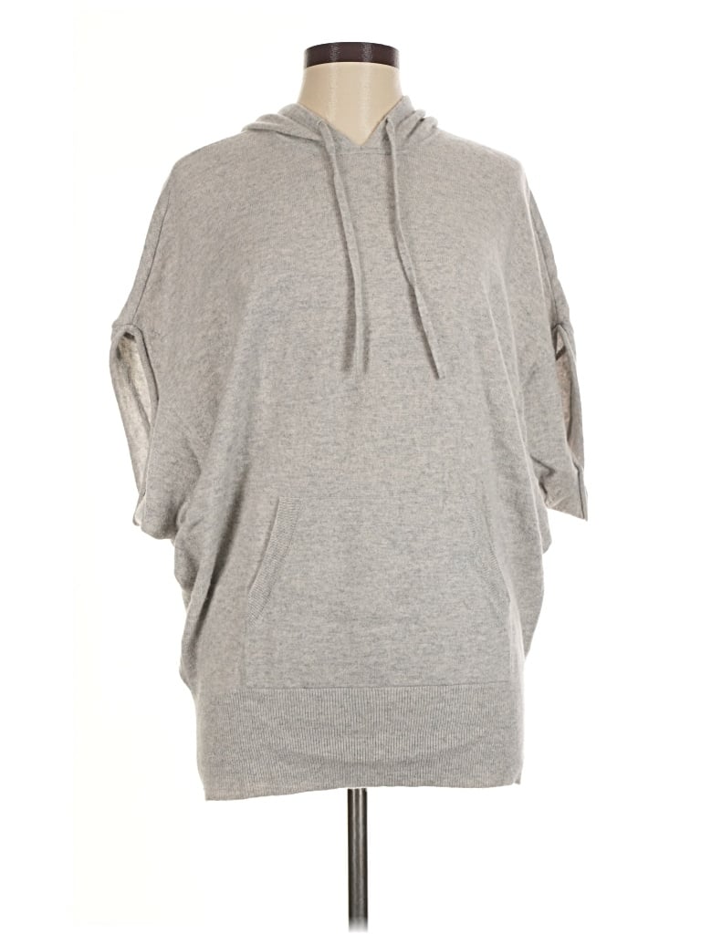 Pre-owned Vince Poncho In Gray