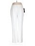 Le Suit 100% Polyester White Dress Pants Size 10 Petite - photo 1