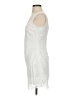 Aqua 100% Polyester White Cocktail Dress Size S - photo 5