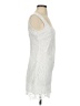 Aqua 100% Polyester White Cocktail Dress Size S - photo 4