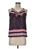 No Boundaries Blue Sleeveless Blouse Size M - photo 1