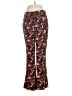 A.L.C. 100% Silk Paisley Pink Silk Pants Size 4 - photo 1