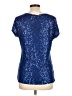 Express Blue Short Sleeve Top Size L - photo 2
