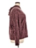 Athleta Animal Print Burgundy Pullover Sweater Size 2X - photo 4