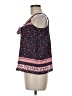 No Boundaries Blue Sleeveless Blouse Size M - photo 5