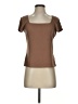 C&C California Brown Short Sleeve Top Size XS - photo 1