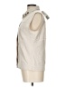 TanJay Ivory Sleeveless Button-Down Shirt Size 12 - photo 5