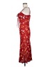 Reformation Red Casual Dress Size 6 - photo 5