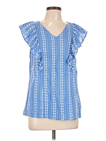 Croft & Barrow Short Sleeve Blouse (view 1)