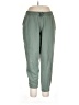 Puma Solid Green Casual Pants Size L - photo 1