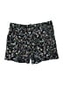 C. Wonder 100% Rayon Floral Black Shorts Size L - photo 1