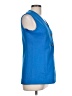 Montgomery Ward 100% Polyester Blue Vest Size L - photo 4