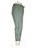 Puma Solid Green Casual Pants Size L - photo 4
