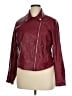 Torrid 100% Polyester Burgundy Jacket Size 1X Plus (1) - photo 1