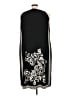 Catherines Graphic Black Cocktail Dress Size 3X - photo 2
