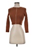 DKNY Brown Cardigan Size XS - photo 1