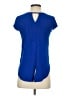 Max Studio Blue Short Sleeve T-Shirt Size XS - photo 2