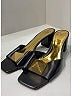 Valentino Color Block Black Sandals Size EU 40 - photo 8