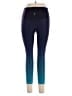 Athleta Color Block Blue Active Pants Size L - photo 2