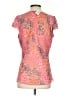 Zero Zero Pink Short Sleeve Blouse Size 27 waist - photo 2