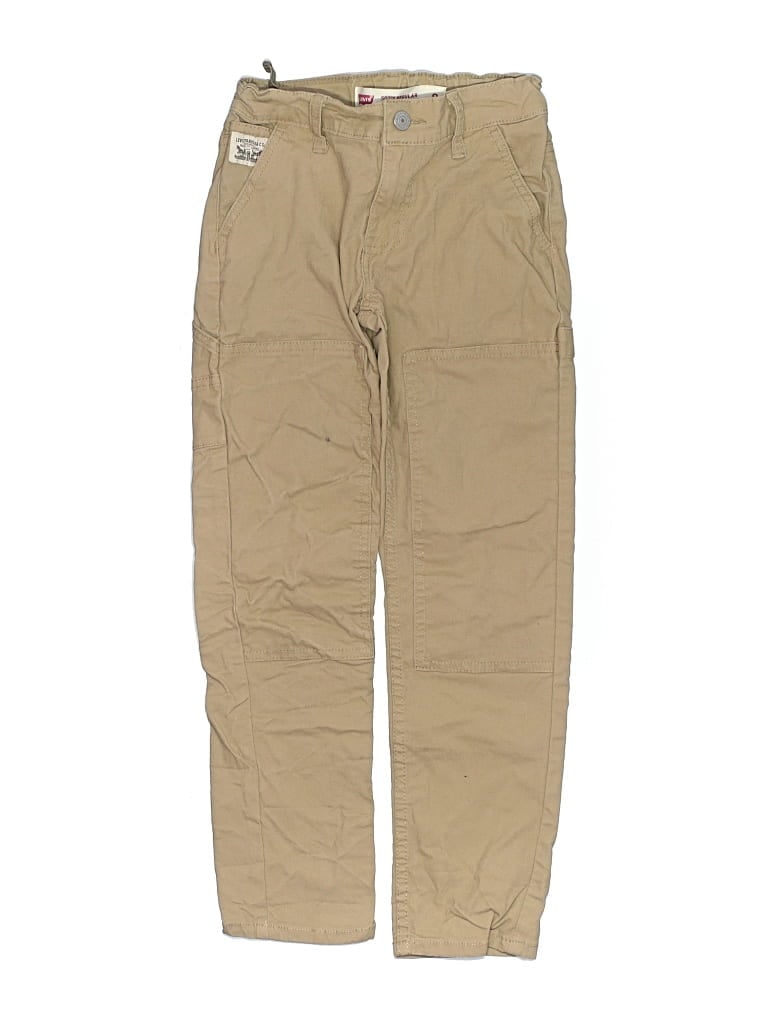 Pre-owned Levi's Kids' Khaki Pant In Tan