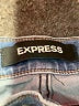 Express Graphic Blue Jeans Size 6 - photo 7