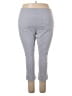 Mario Serrani Solid Gray Casual Pants Size XXL - photo 2