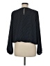 Tommy Hilfiger 100% Polyester Black Long Sleeve Blouse Size M - photo 2