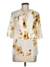 Wilfred Ivory Short Sleeve Blouse Size M - photo 1